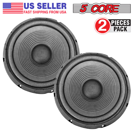 5 Core 12 Inch Subwoofers, PAIR Car Audio Subwoofer, Premium Woofer High Power Bass Surround Sound Stereo Subs Speaker, 1200 Watt PMPO 4 Ohms Voice Coil Sold in Pair WF 12120 2 PCS