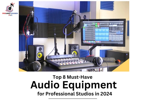 Top 8 Must-Have Audio Equipment for Professional Studios in 2024