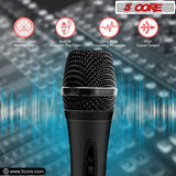 5Core XLR Microphone Dynamic Mic Karaoke Singing Studio Mics Handheld Microfono