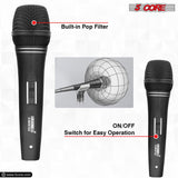 5Core XLR Microphone Dynamic Mic Karaoke Singing Studio Microfono Handheld Mics