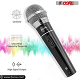 5Core XLR Microphone Dynamic Mic Karaoke Singing Studio Mics Handheld Microfono