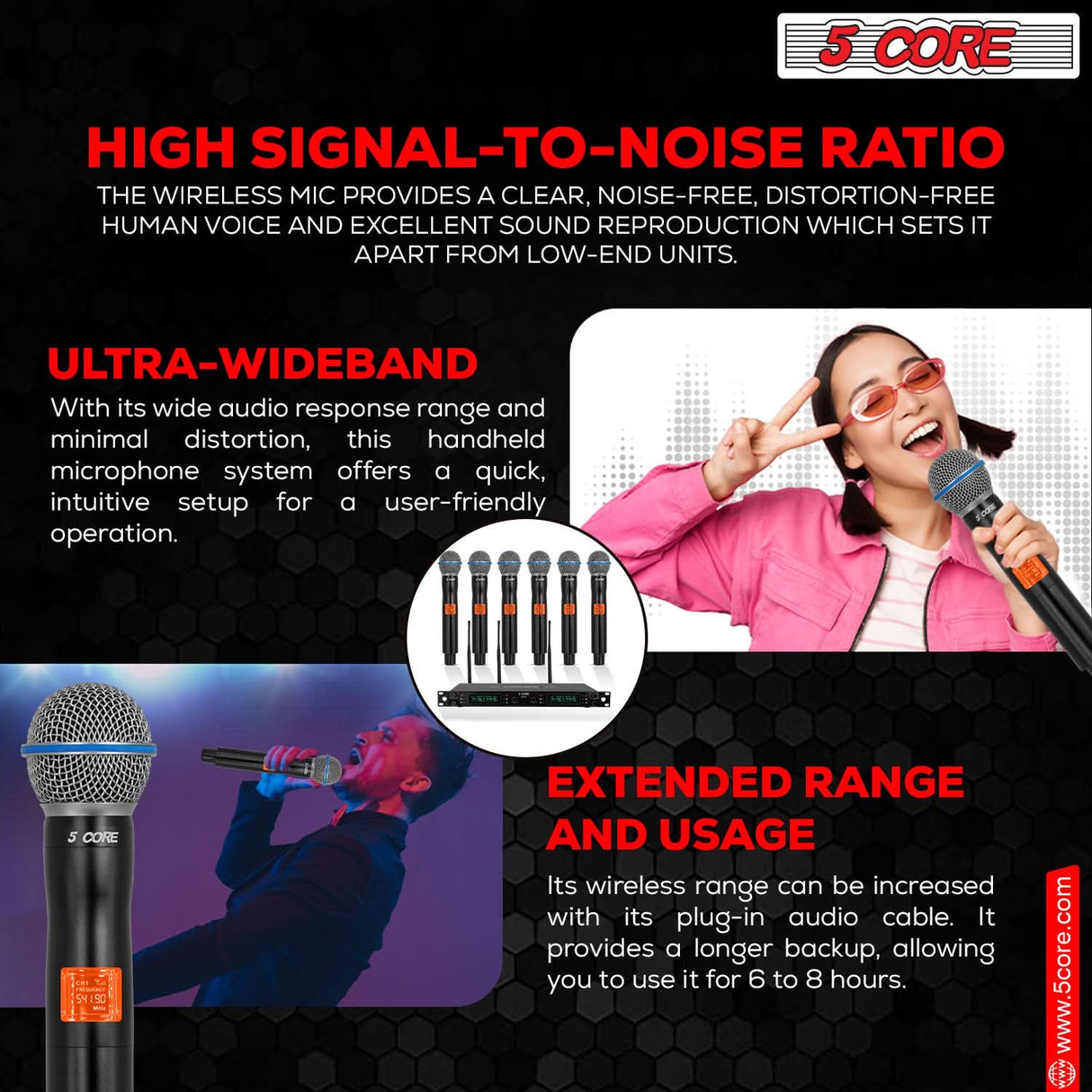 Wireless singing microphones offer seamless performance with easy setup, perfect for any live event or karaoke session