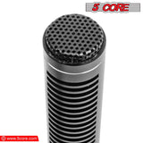 5Core Interview Microphone Condenser Shotgun Mic w Uni-Directional Pickup XLR Connection