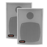 5Core Outdoor Speakers Stereo In Wall 100W Peak Passive Home Audio System