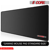 5 Core Large Gaming Mouse Pad with Stitched Edges, Extended Large Mousepad with Superior Micro-Weave Cloth, Non-Slip Rubber Base, Water Resistant Keyboard Pad, Desk Mat for Gamer, Office & Home KBP 800