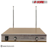 5 Core VHF Dual Channel DIGITAL PRO Wireless Microphone System with Receiver- WM 301 HC