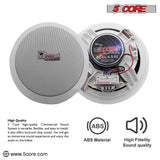 Home Audio Ceiling Speaker with Tweeter 6.5 inch