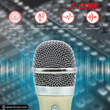 5Core XLR Microphone Dynamic Mic Karaoke Singing Studio Mics Handheld Microfono