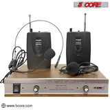 5 Core VHF Dual Channel DIGITAL PRO Wireless Microphone System with Receiver- WM 301 HC