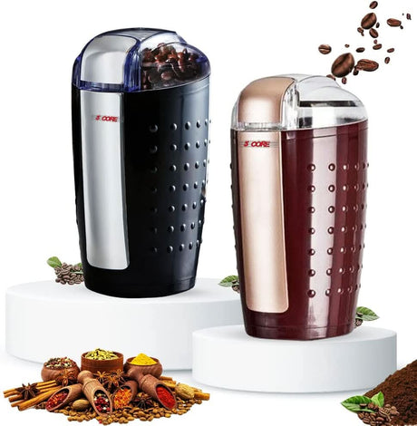 5 Core Coffee Grinder 85 Gram Capacity 150W Electric Bean Spice Grinders