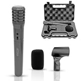 5Core Instrument Microphone Professional XLR Cardioid Pencil Stick Condenser Mic Grey