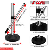 height adjustable table mic stand