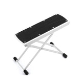 5Core Guitar Foot Stool Height Adjustable Folding Leg Rest Classical Footrest