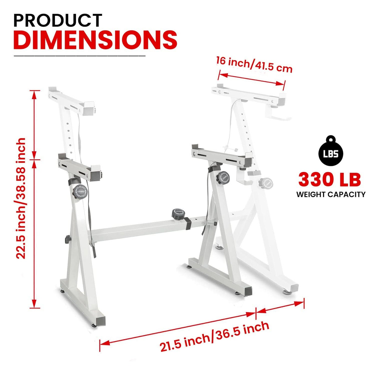 This Keyboard Riser has Height & Width Adjustability & High Load Capacity Compared to Other Stands