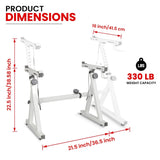 This Keyboard Riser has Height & Width Adjustability & High Load Capacity Compared to Other Stands