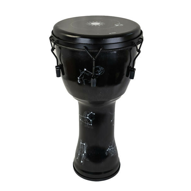 X8 Drums Zodiac Constellation Mechanically Tuned Djembe, 12 in.