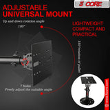 5Core Adjustable Speaker Wall Mount Rotatable Angle Universal Large Bookshelf Mounting Bracket