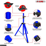 5Core Speaker Stand Tripod Tall Adjustable 72 Inch DJ Pole Mount Studio Monitor Stands Yellow