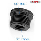 5 Core Mic Stand Adapter 12 Pieces 5/8 Male to 3/8 Female Screw Thread Conversion Connector