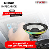 5Core 8 Inch Subwoofer Speaker 900 W Amplified Car Bass Sub Woofer 4 Ohm Audio System 2 PCS