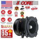 5Core Tweeters Speakers Car Audio Pair 600W Peak 3.5 Inch Super Bullet Tuiters Para Sonido Para Carro