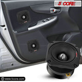 5Core Tweeters Speakers Car Audio Pair 600W Peak 3.5 Inch Super Tweeter Bullet