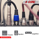 5 Core Speakon Adapter High Quality Audio Jack Male Audio Pin Speaker Adapter Connector