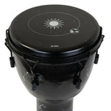 X8 Drums Zodiac Constellation Mechanically Tuned Djembe, 12 in.