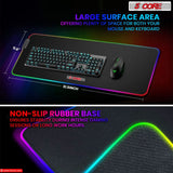 We give non slip rubber base gaming mat