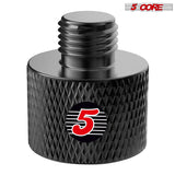 5 Core Mic Stand Adapter 12 Pieces 5/8 Female to 3/8 Male Screw Thread Conversion Connector