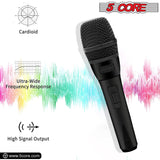 5Core XLR Microphone Dynamic Mic Karaoke Singing Studio Microfono Handheld Mics