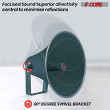 5 Core PA Speaker Horn Throat 16 inch All Weather Use Support Wide Range of Compression Drivers