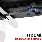 This Z Style Key Board Piano Stand Has Secure Locking Straps For Extra Stability