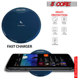 5 Core Wireless Charging Pad 15W Fast Qi-Certified