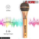 5Core XLR Microphone Dynamic Mic Karaoke Singing Studio Microfono Handheld Mics