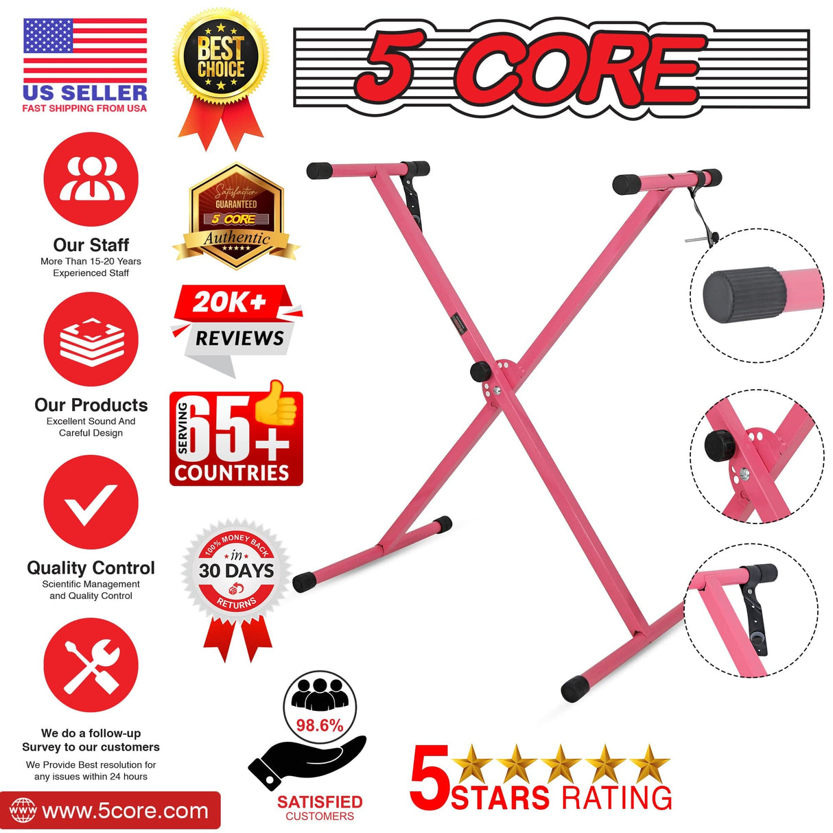 Get your Keyboard stands from people's trusted brand 5 Core