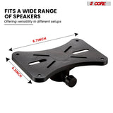 5 Core Speaker Stand Tripod Heavy Duty Adjustable Up to 72 Inch DJ Studio Monitor Stands Pole Mount Black