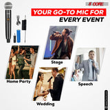 Perfect for every event, our karaoke mic brings fun and entertainment to any gathering