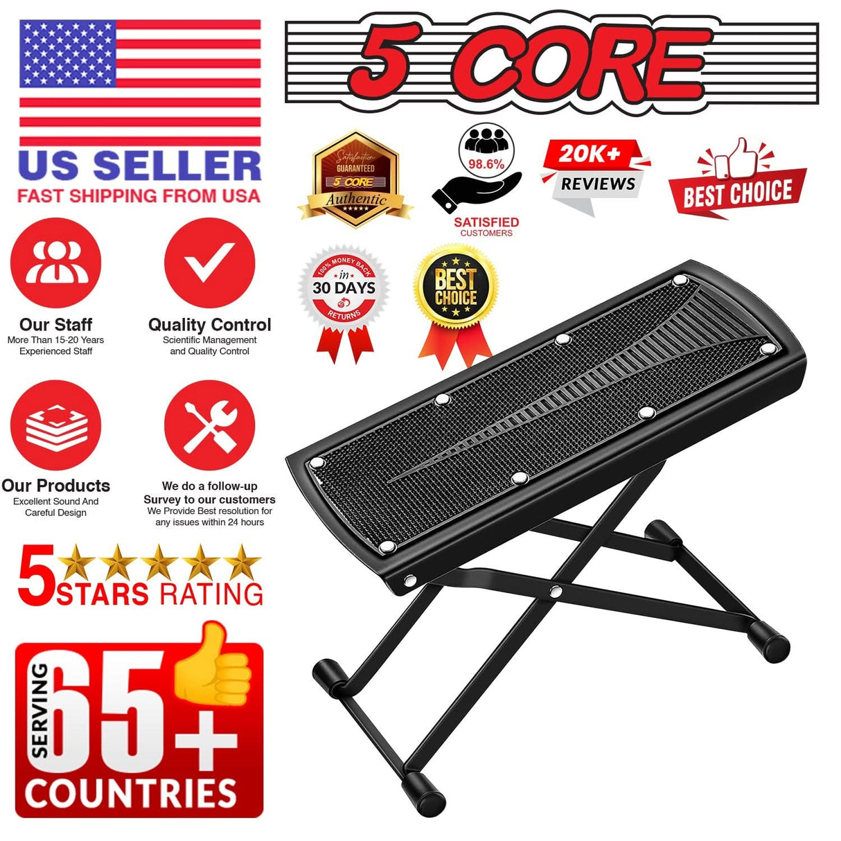 Adjustable height for underdesk office use