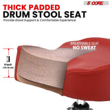 Comfortable memory foam cushion in our music chair