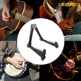 Compact Folding A-Frame Guitar Stand by 5Core for Floor Use