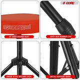 5Core Drum Throne Adjustable Guitar Stool Padded Drummer Seat for Adults & Kids ORANGE