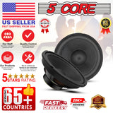 5Core 8 Inch Subwoofer Speaker 500W Peak 4 Ohm Replacement Car Bass Sub Woofer