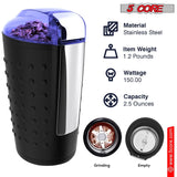 5 Core Spice and Coffee Bean Grinder 85g Capacity