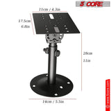 5Core Adjustable Speaker Wall Mount Rotatable Angle Universal Large Bookshelf Mounting Bracket