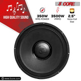 5Core 15 Inch Subwoofer Speaker 3500W Peak 8Ohm PA Replacemen DJ Sub Woofer 90 Oz Magnet