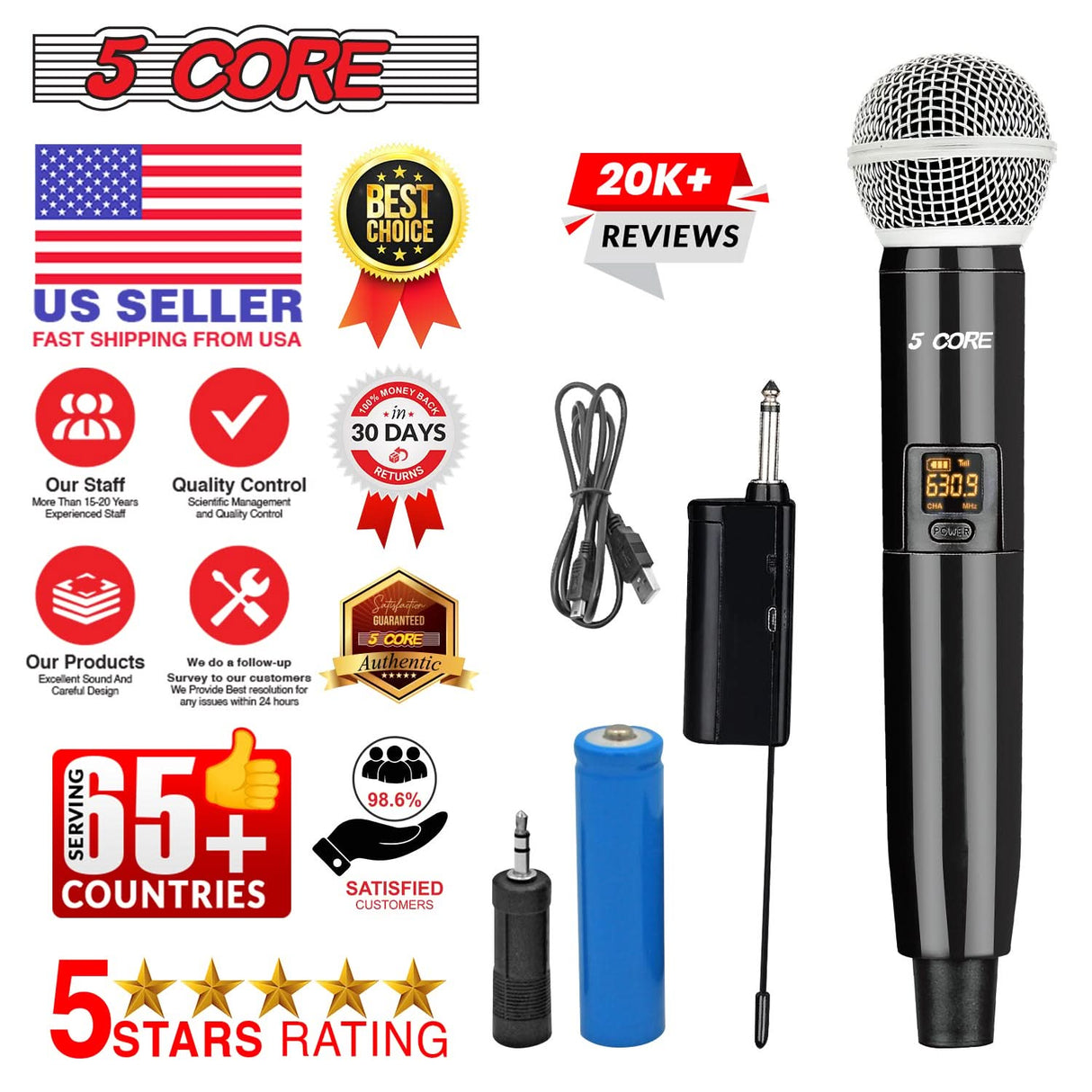 Discover top-notch singing microphones from our trusted brand, delivers exceptional sound quality and reliability