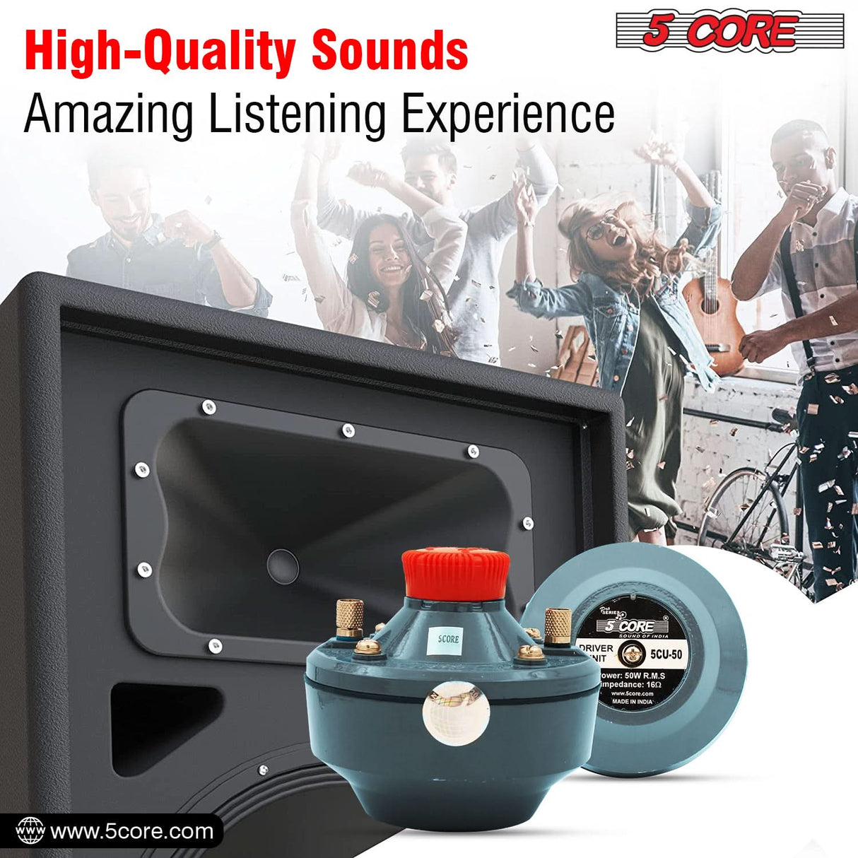 Best in class driver horn listening experience 