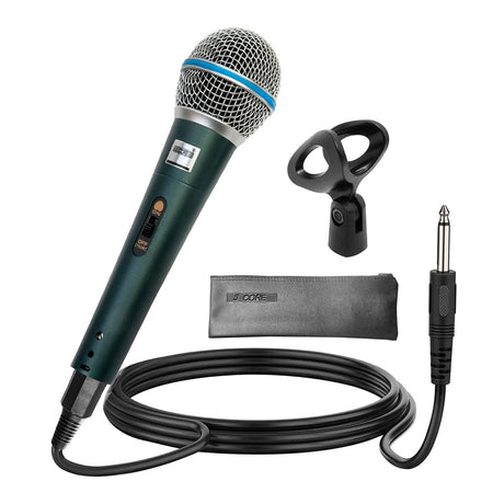 5Core Microphone For Singing Karaoke Mic XLR Dynamic Mic Cardioid Unidirectional Microfono