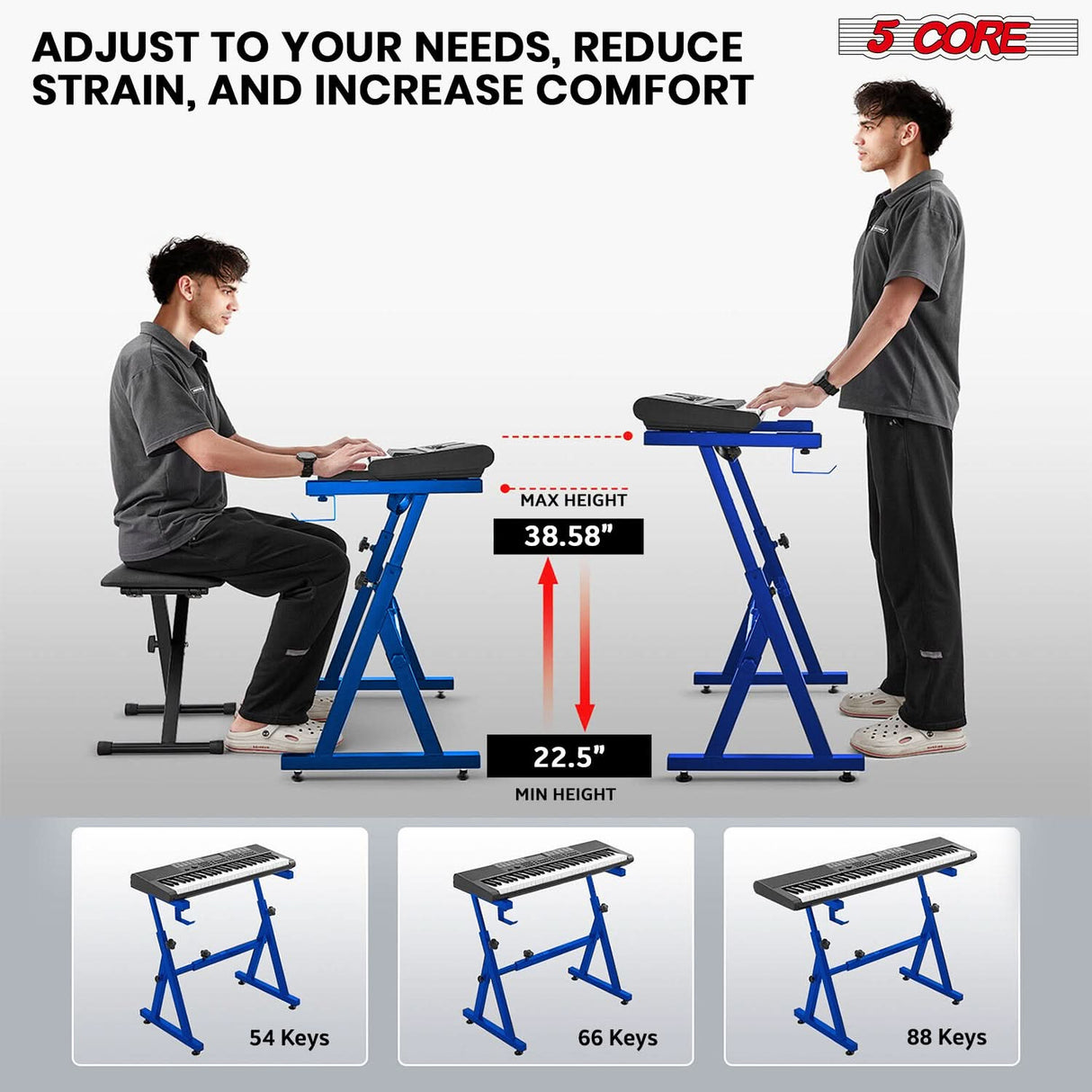 Our Keyboard Display Stand Is Very Reliable For Quality & Durability